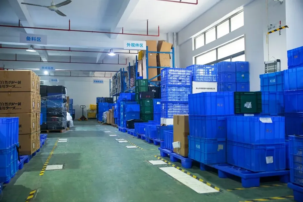 Finished goods, waiting for their cartons.