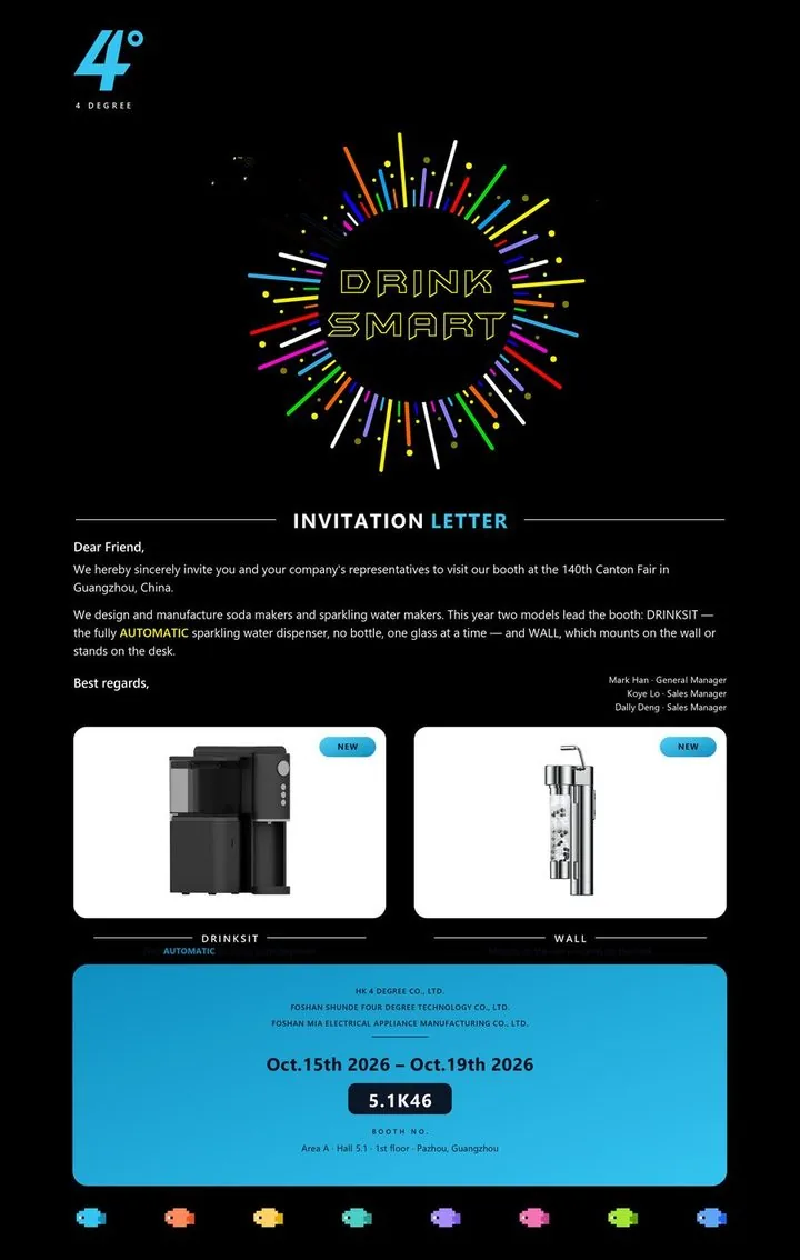 The invitation, ready to forward.