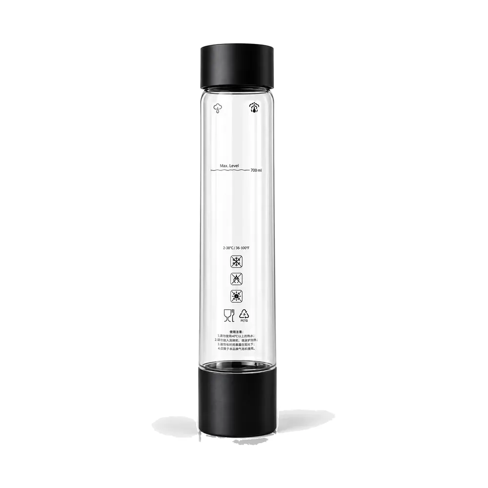 800 ml straight bottle — 4° bottles and caps