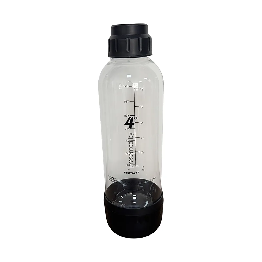 Scarlett 1 L bottle — 4° bottles and caps