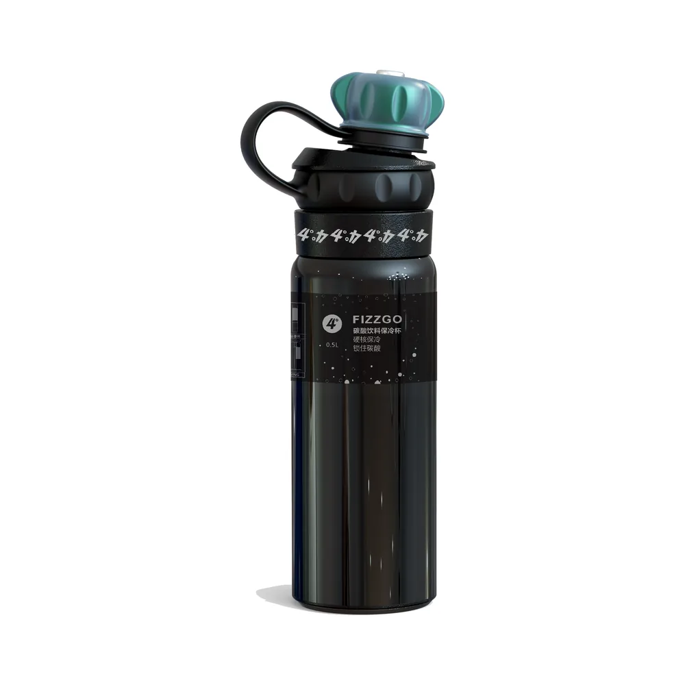 FIZZGO · 500 ml SUS304 cup — 4° soda maker